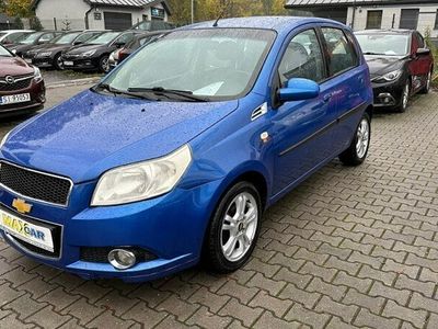 Niebieski (metalik) Używany 2008 Chevrolet Aveo Hatchback | 9900 zł