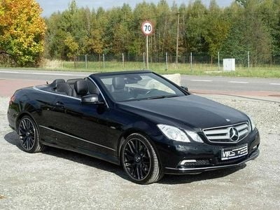 Używany Mercedes E350 292 KM (214 kW) 2010 Czarny (metalik) Kabriolet