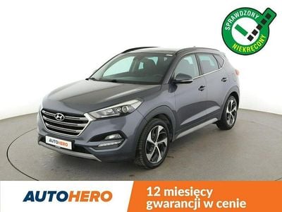 Szary Używany 2017 Hyundai Tucson SUV | 57 200 zł (Dobra cena)