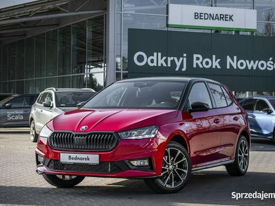 Nowe Skoda Fabia Monte Carlo 2026 Czerwony Hatchback