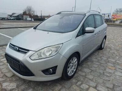 Srebrny Używany 2011 Ford Grand C-Max Minivan | 32 000 zł (Dość drogi)