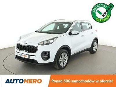 Biały Używany 2018 Kia Sportage SUV | 57 900 zł (Dobra cena)