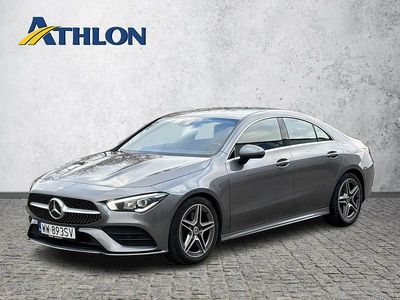 Szary (metalik) Używany 2021 Mercedes CLA200 Sedan/Limuzyna | 120 000 zł (Dobra cena)
