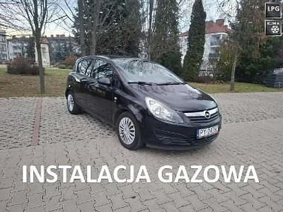 Czarny Używany 2010 Opel Corsa Hatchback | 11 800 zł