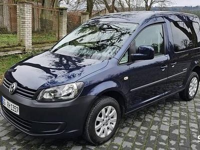Granatowy Używany 2014 VW Caddy Minivan | 32 500 zł (Dobra cena)
