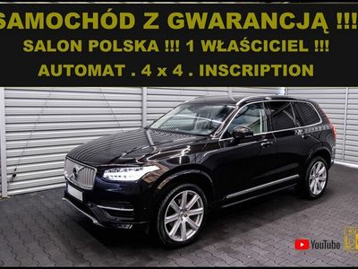 używany Volvo XC90 2dm 320KM 2015r. 116 000km