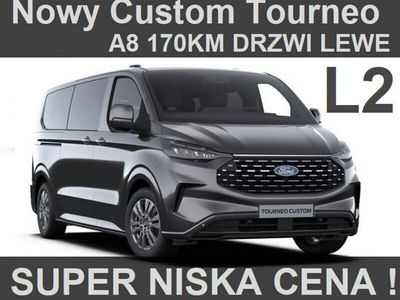 Szary (metalik) Używany 2024 Ford Tourneo Custom Titanium Van | 261 252 zł