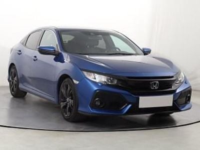 Niebieski Używany 2018 Honda Civic Hatchback | 56 999 zł (Uczciwa cena)