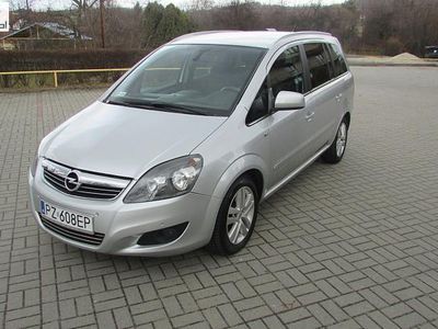 usado Opel Zafira 1.7dm3 110KM 2011r. 117 000km 1.7Cdti 7-osob Lift ladny stan Zadbany okazja ew.zamiana