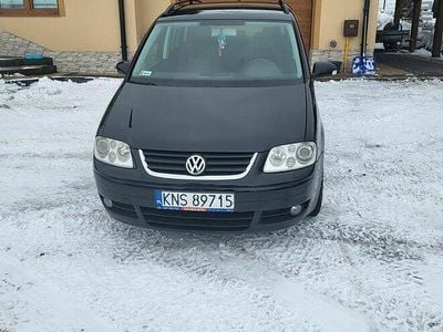 Używany VW Touran 2006 Czarny Minivan