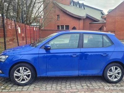 Używany Skoda Fabia Ambition 75 KM (55 kW) 2018 Niebieski Hatchback
