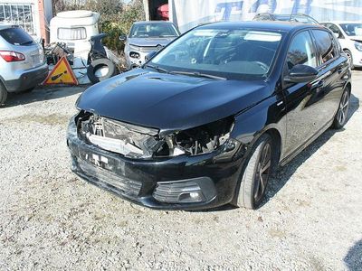 Czarny Używany 2019 Peugeot 308 Hatchback | 23 900 zł