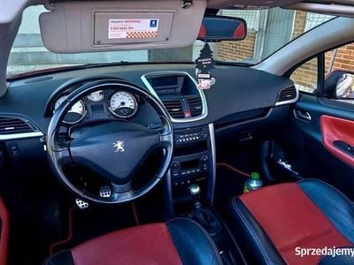Używany Peugeot 207 CC 120 KM (88 kW) 2007 Bordowy Kabriolet