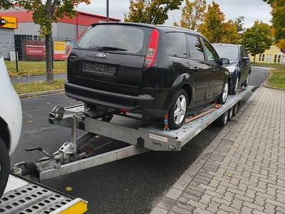 Czarny Używany 2007 Ford Focus Kombi | 4900 zł