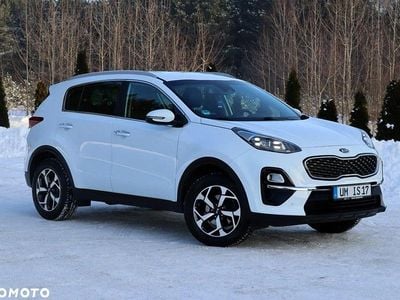 Biały (metalik) Używany 2020 Kia Sportage SUV | 72 900 zł (Uczciwa cena)