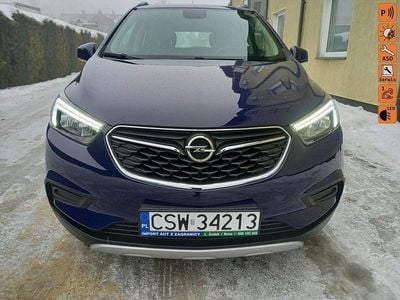Niebieski ciemny Używany 2017 Opel Mokka X SUV | 42 900 zł