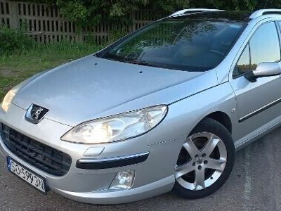 używany Peugeot 407 SW, 2,2 benzyna 158KM skóra, klima, panorama bezwp