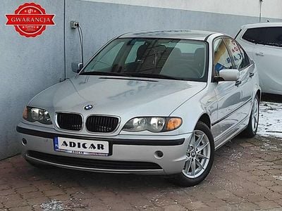 Srebrny Używany 2002 BMW 318 Sedan/Limuzyna | 11 700 zł (Dość drogi)
