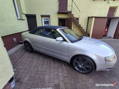 Srebrny Używany 2002 Audi A4 Cabriolet Kabriolet | 15 500 zł