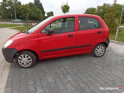 Czerwony Używany 2007 Chevrolet Matiz Hatchback | 2200 zł