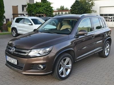 Brązowy Używany 2015 VW Tiguan SUV | 64 900 zł (Uczciwa cena)