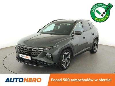 używany Hyundai Tucson FV23% automat full LED virtual cocpit navi klima auto grzane fotele ka