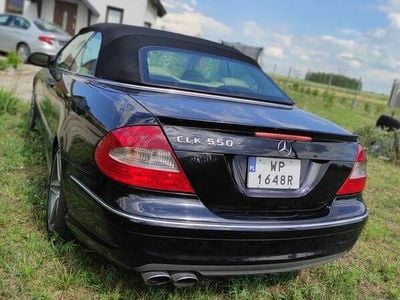 Czarny Używany 2007 Mercedes CLK55 AMG AMG Kabriolet | 49 000 zł
