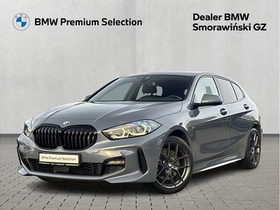 Szary storm bay bmw individual metalizowany Używany 2021 BMW 120 Shadowline Hatchback | 124 900 zł