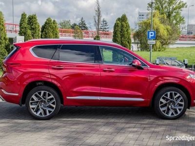 Używany Hyundai Santa Fe 2022 Bordowy SUV