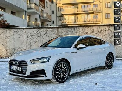 Biały Używany 2018 Audi A5 Sportback S-Line Hatchback | 97 500 zł