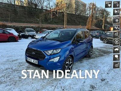 Niebieski Używany 2019 Ford Ecosport ST-Line SUV | 39 900 zł