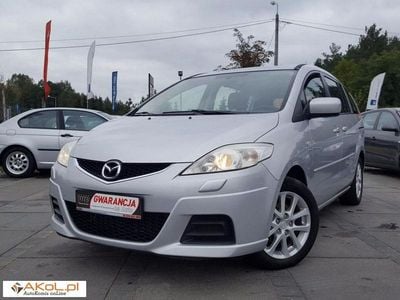 Srebrny (metalik, perła) Używany 2008 Mazda 5 Minivan | 20 900 zł