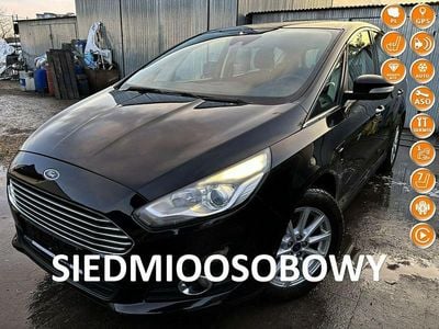 Czarny Używany 2018 Ford S-MAX Titanium Minivan | 48 999 zł (Dobra cena)
