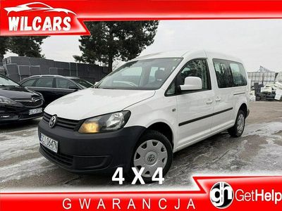 Biały Używany 2014 VW Caddy Maxi Minivan | 39 000 zł (Dość drogi)