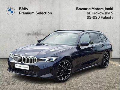 Niebieski tanzanite bmw individual metalizowany Używany 2024 BMW 320 Comfort Edition Kombi | 229 900 zł