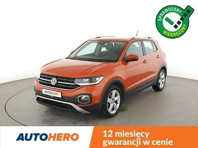 Pomarańczowy (metalik) Używany 2019 VW T-Cross SUV | 62 200 zł