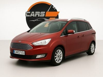 Bordowy Używany 2016 Ford Grand C-Max Minivan | 42 500 zł