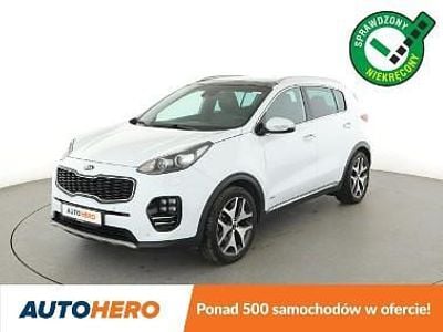Biały Używany 2017 Kia Sportage SUV | 70 600 zł (Dość drogi)