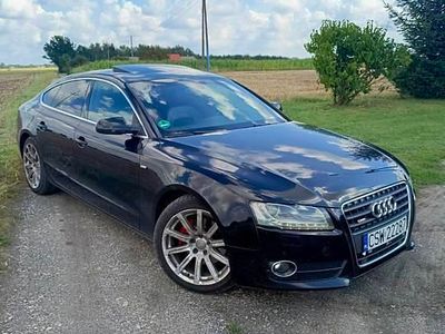 Czarny Używany 2010 Audi A5 Sportback S-Line Hatchback | 32 000 zł
