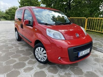 Czerwony Używany 2014 Fiat Qubo Trekking Minivan | 19 998 zł
