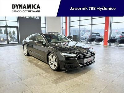 Czarny Używany 2021 Audi A7 S-Line Coupe | 167 900 zł (Dobra cena)