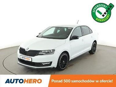 Używany Skoda Rapid 110 KM (80 kW) 2018 Biały Sedan/Limuzyna