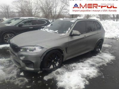 używany BMW X5 M 2017, 4.4L, 4x4, uszkodzony przód