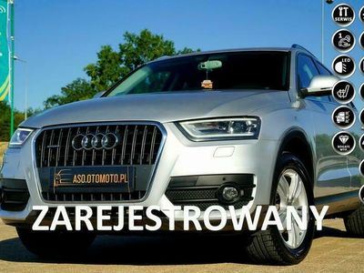 używany Audi Q3 4X4 skóra BIXENONY automat NAWI el.fotele KLIMATR...