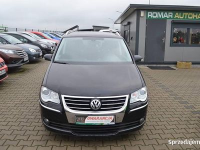 Czarny Używany 2008 VW Touran Minivan | 16 900 zł (Uczciwa cena)