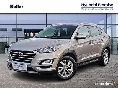 Beżowy Używany 2019 Hyundai Tucson SUV | 77 000 zł (Uczciwa cena)