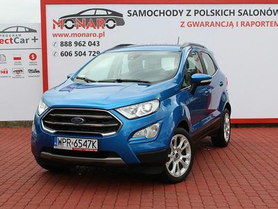 Niebieski Używany 2022 Ford Ecosport Titanium SUV | 73 900 zł (Dość drogi)
