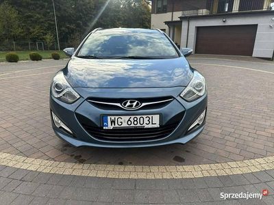 Niebieski Używany 2013 Hyundai i40 Kombi | 29 800 zł (Uczciwa cena)