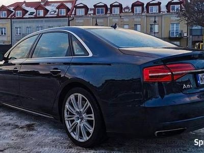 Używany Audi A8L Sport 2015 Granatowy Sedan/Limuzyna