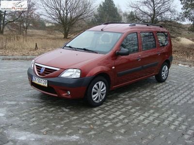 Używany Dacia Logan 87 KM (63 kW) 2007 Bordowy (metalik) Sedan/Limuzyna